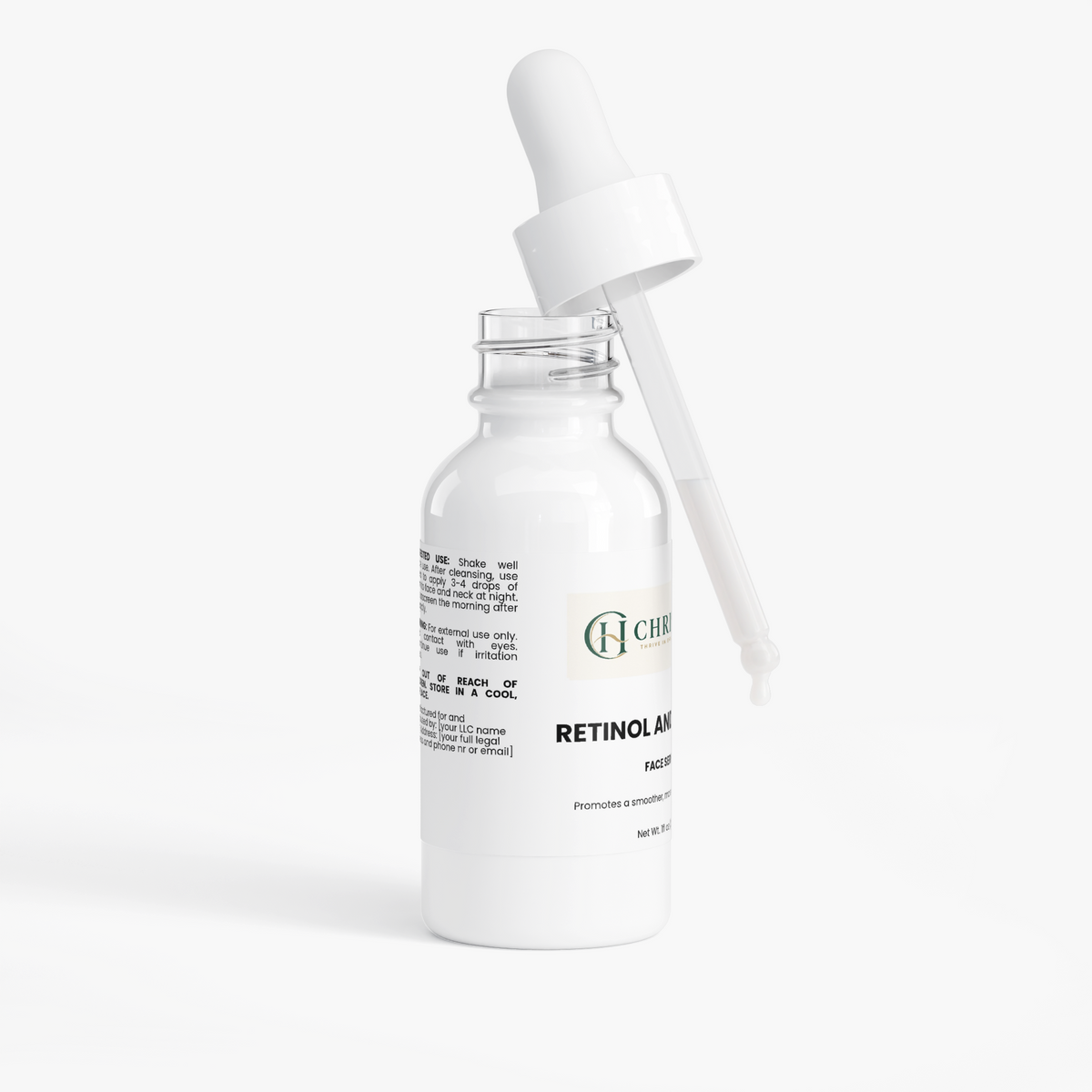 Retinol and Peptide Face Serum